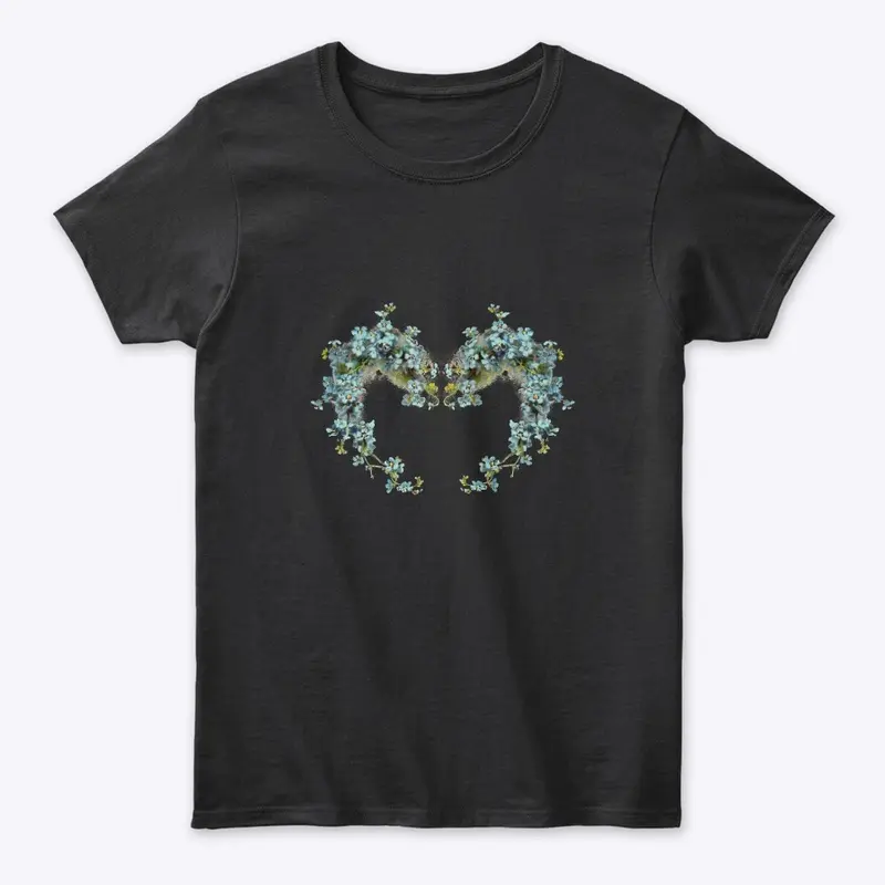 Heart print t shirt