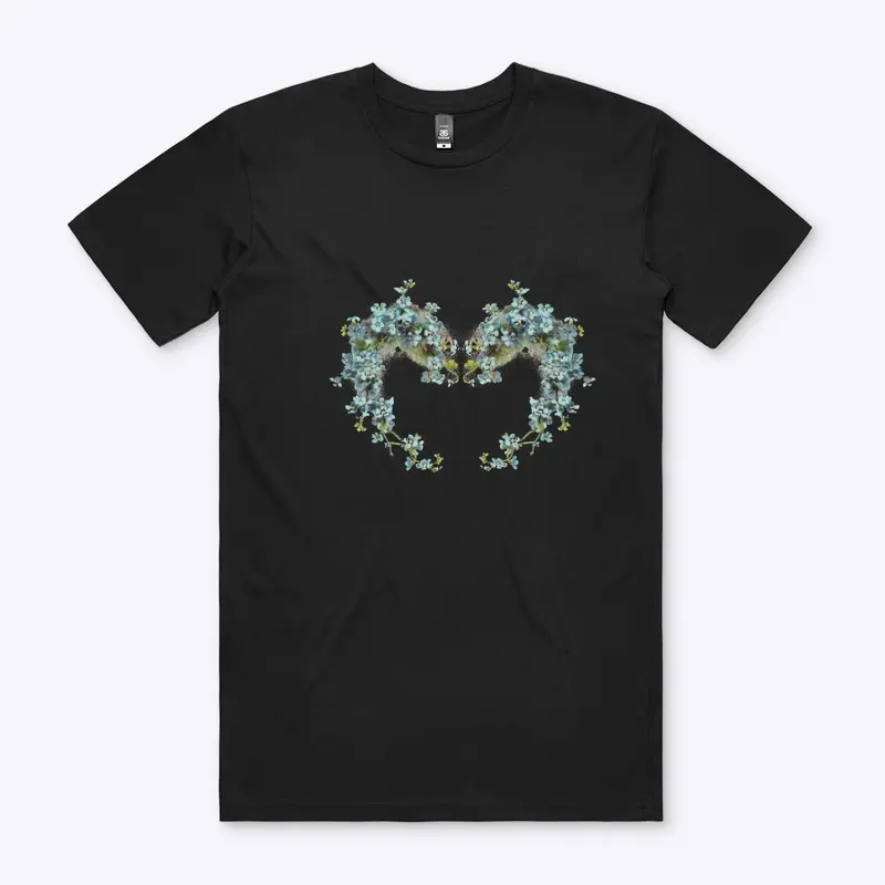 Heart print t shirt