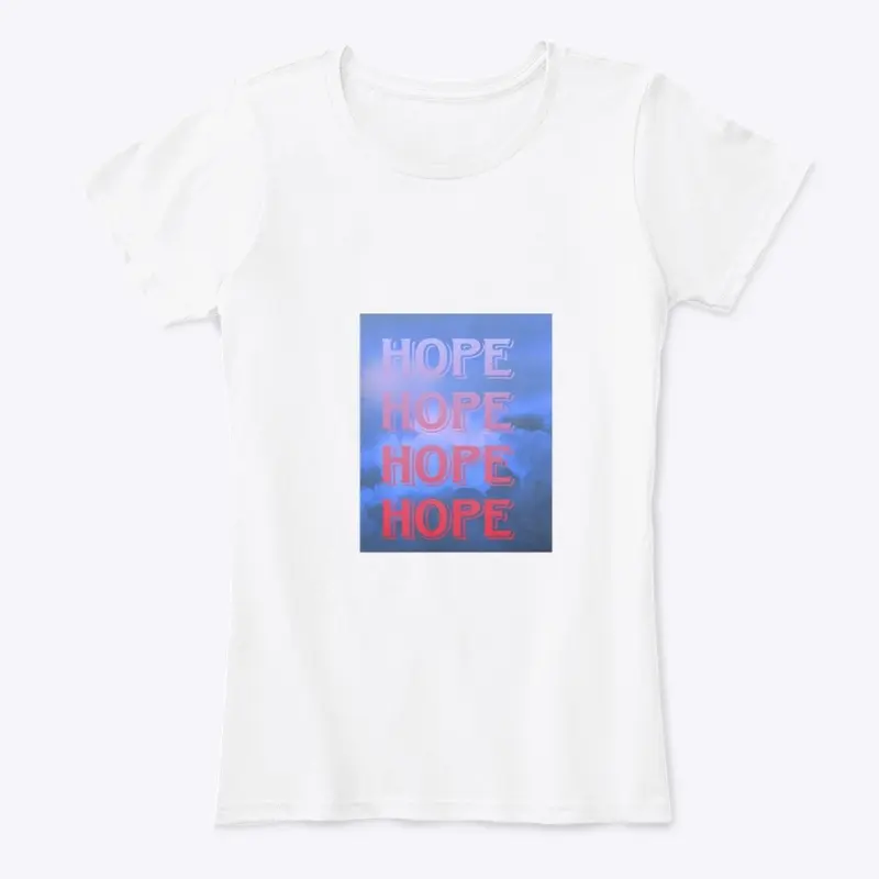 Hope print t shirt